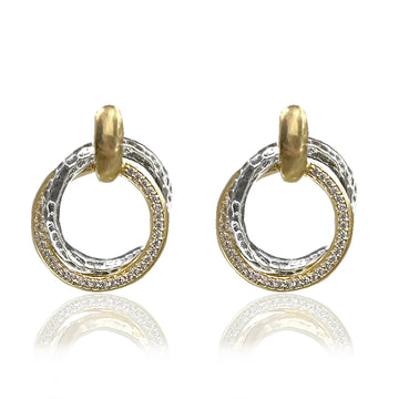 Mixed Metal Earrings