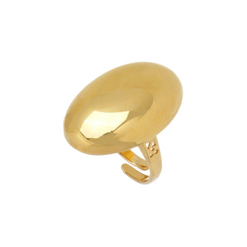 Oval Gold Ring