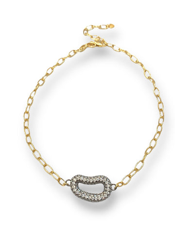 Open Bean Necklace