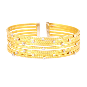 Pave Crystals Medium Bangle