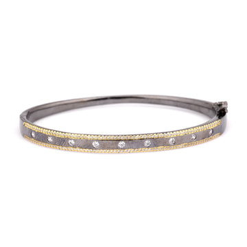Pave Crystals Bangle