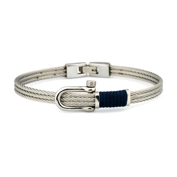 Blue/Silver Detail Bracelet