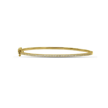 Pave Crystals Bangle