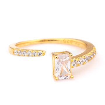 Thin Swirl Ring