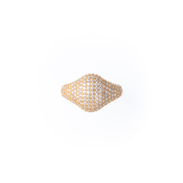 Silver/Gold Pinky Ring