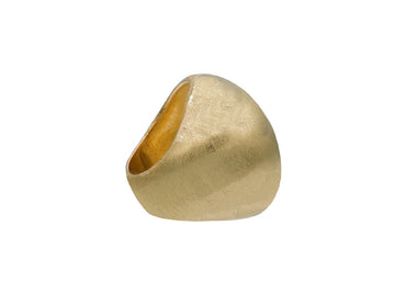 Dome Gold Ring