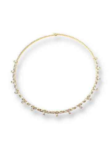 Baguettes Eternity Choker