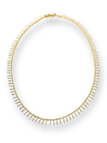 Delicate Tennis Necklace