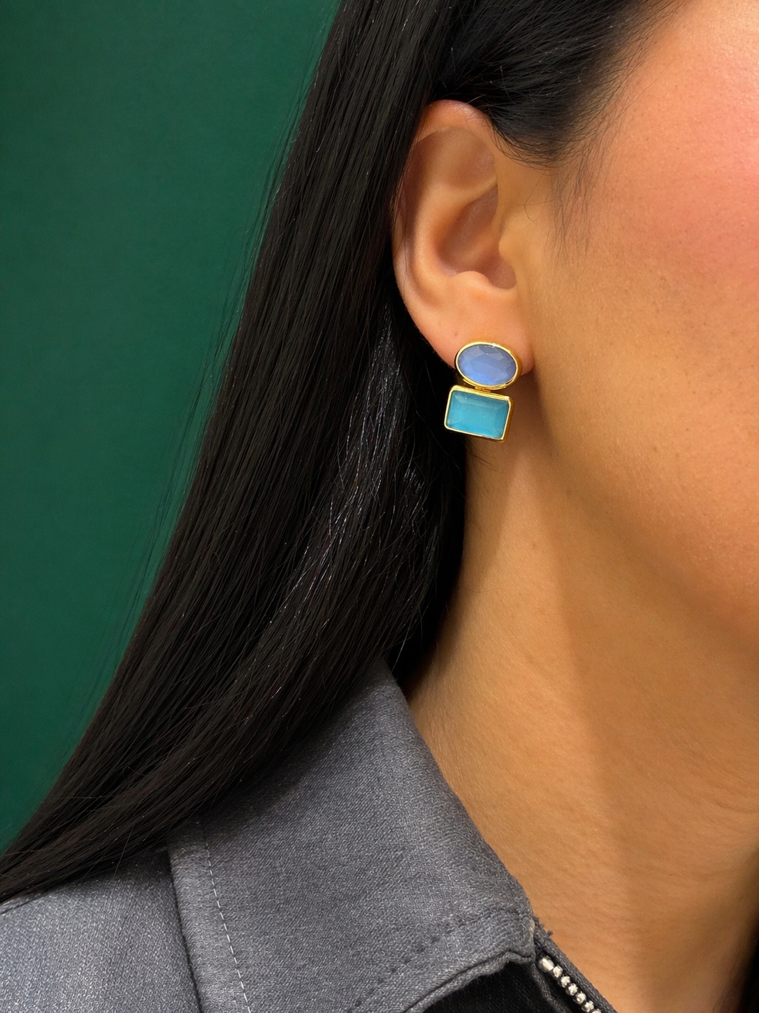 Two Drop Earring