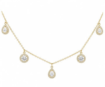 Floating Dainty Necklace