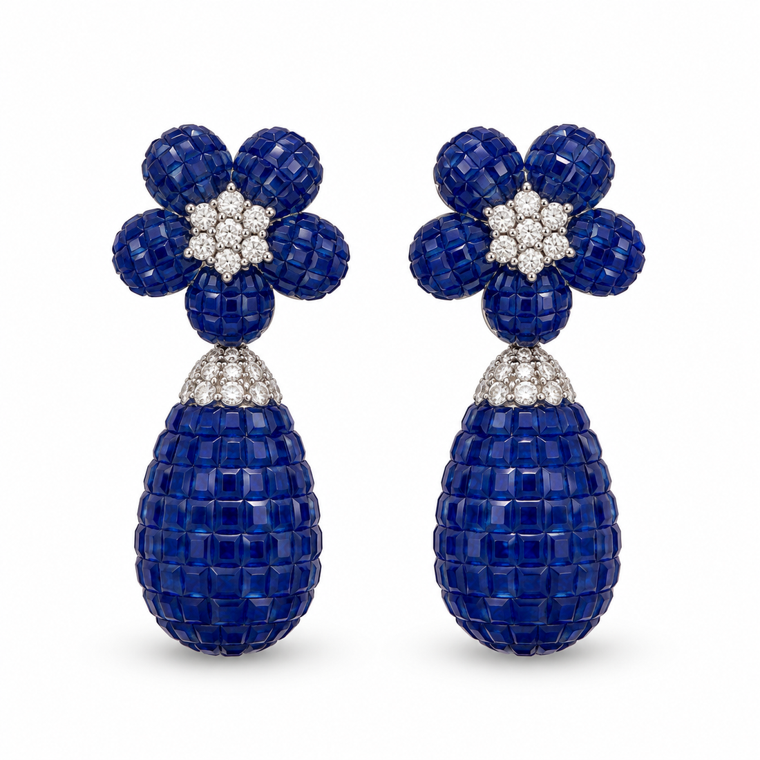 Flower Drop Earrings