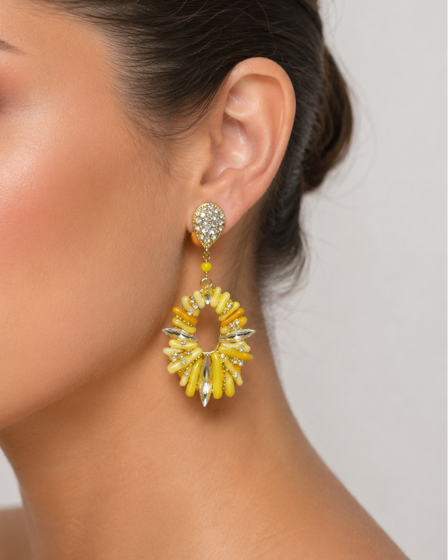 Yellow Crystal Drop