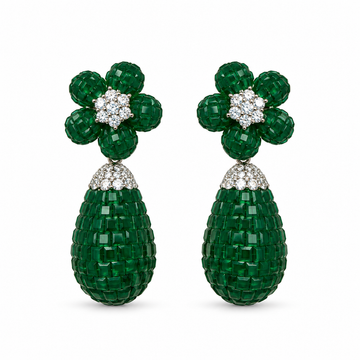 Flower Drop Earrings