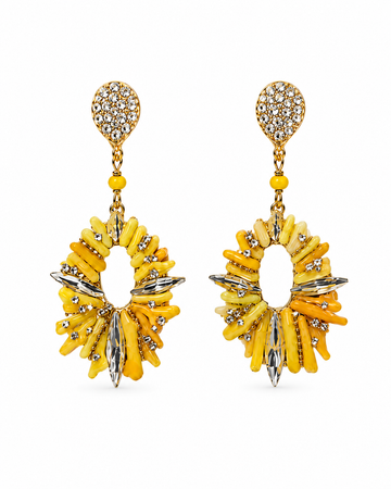 Yellow Crystal Drop