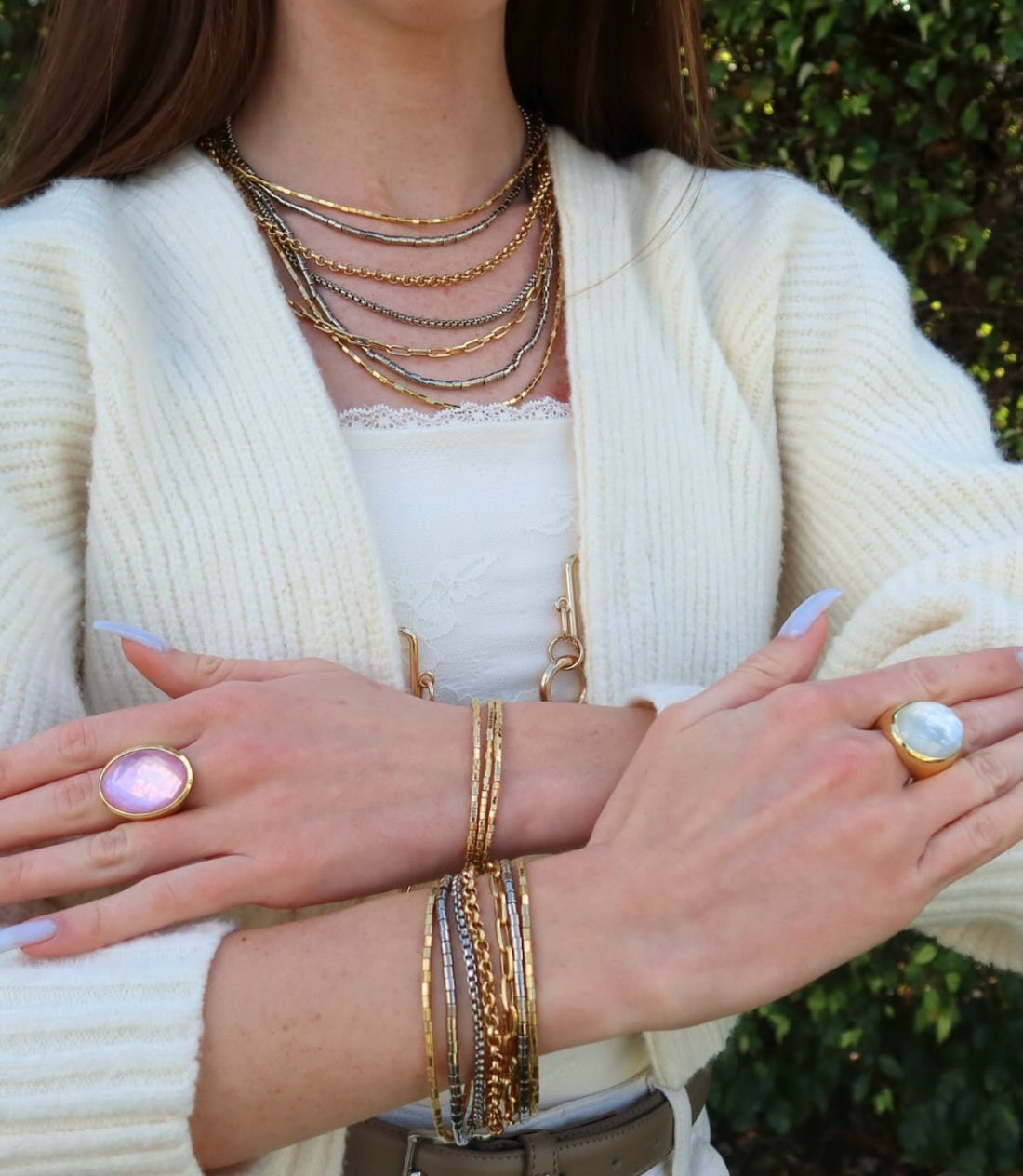 Mixed Metal Necklace