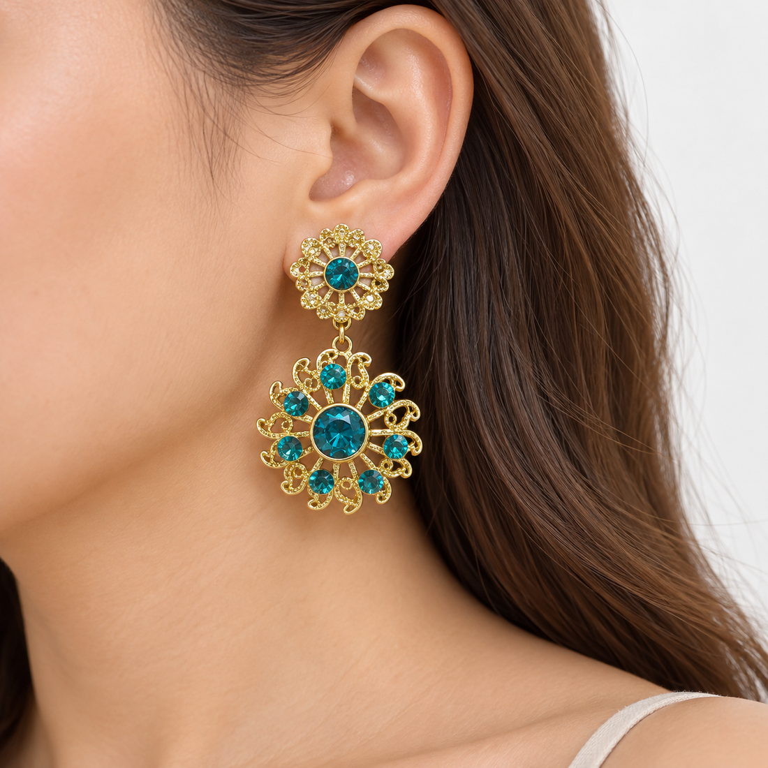 Blue Bermuda Earrings