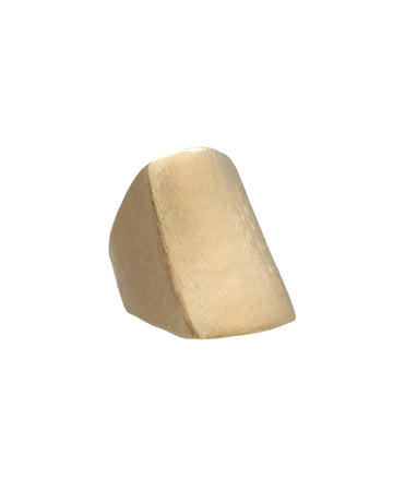 Flat Gold Ring