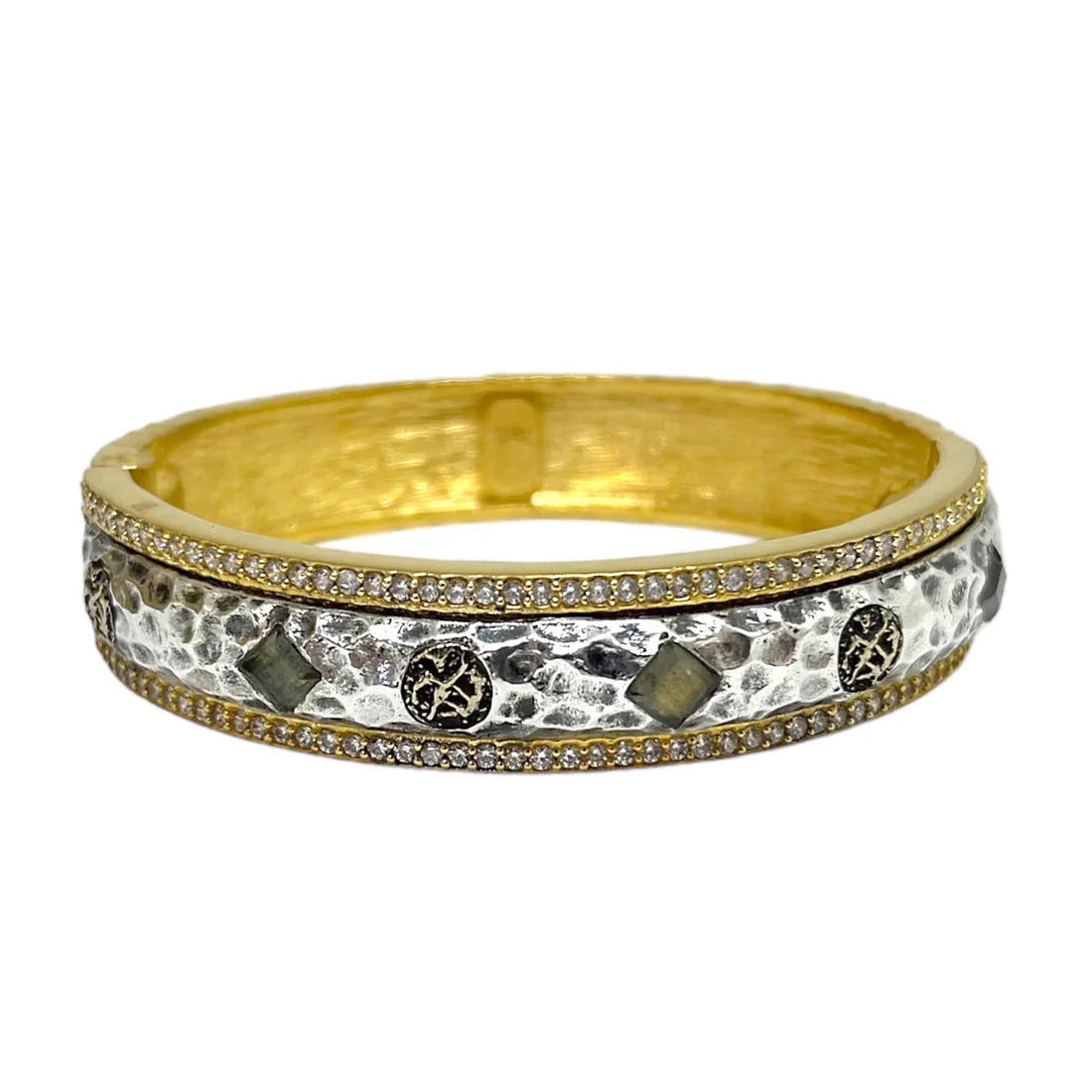 Vintage Silver/Gold Bangle