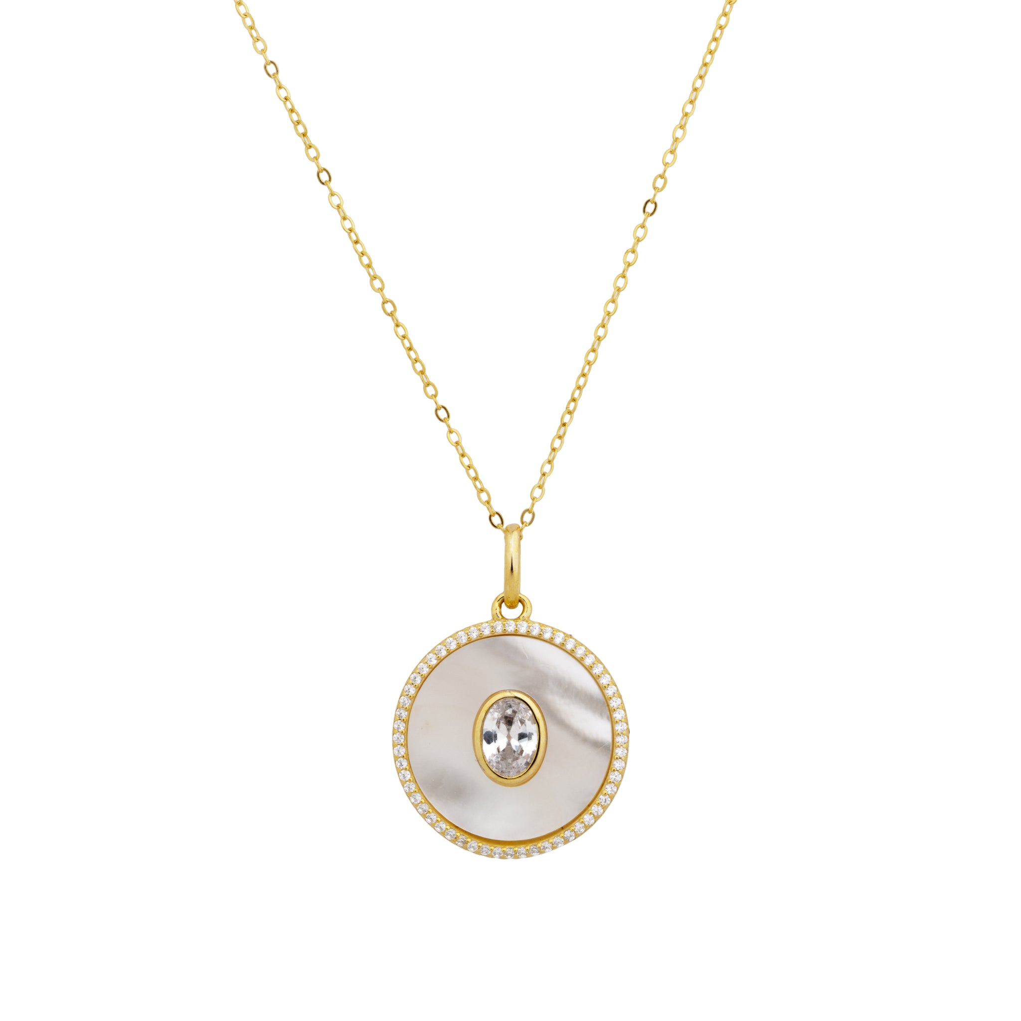 Medallion Oria Necklace