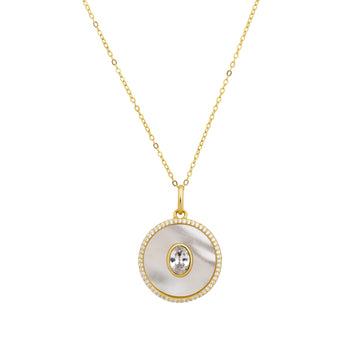 Medallion Oria Necklace