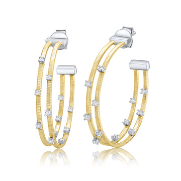 Double Pave Hoop