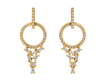Circle Drop Earring