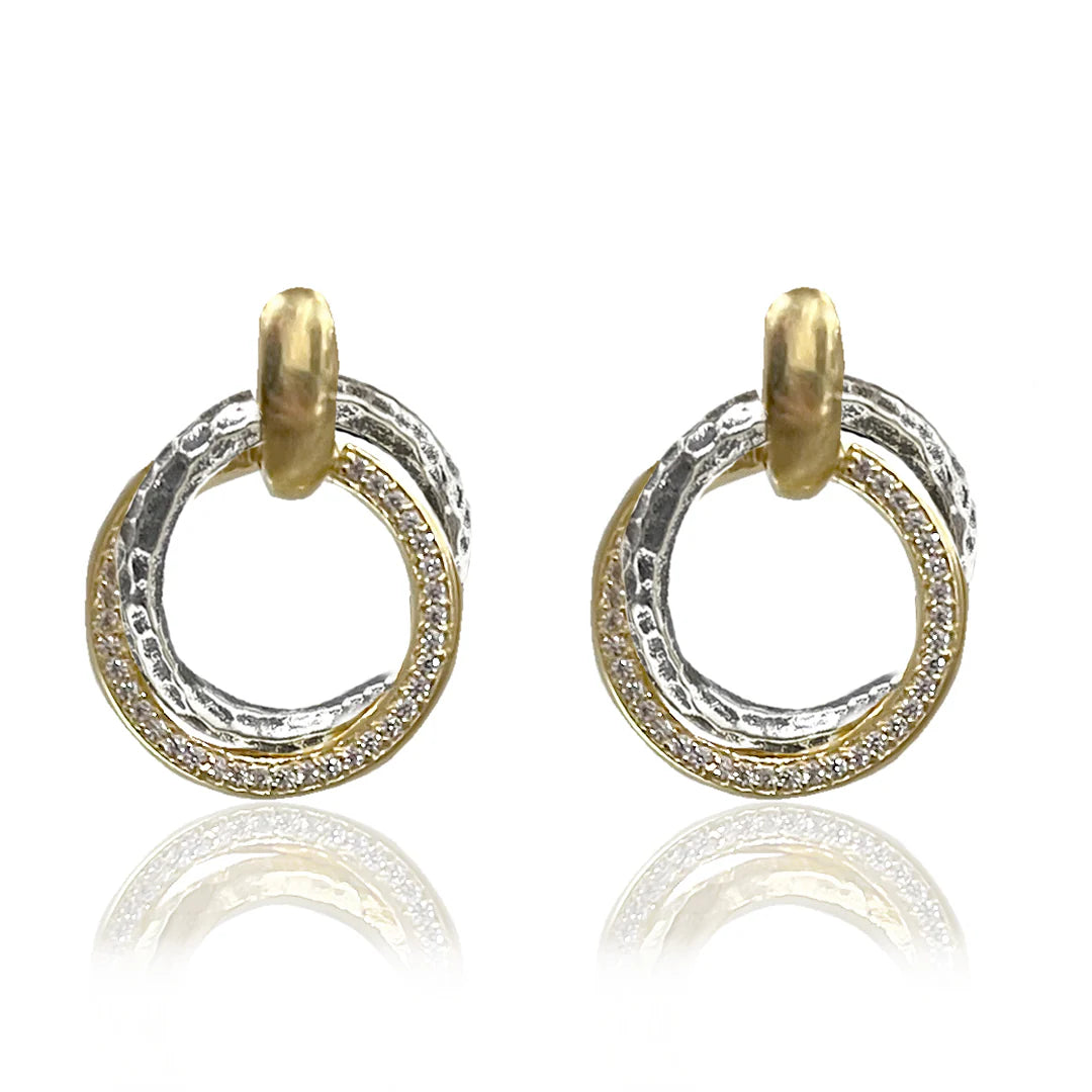 Mixed Metal Earrings