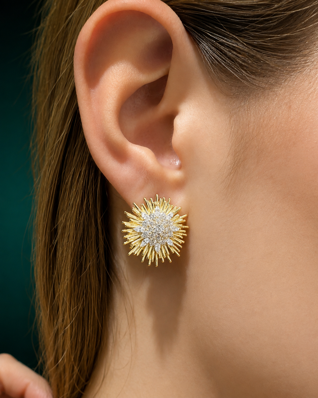 Sunburst Mini Earrings