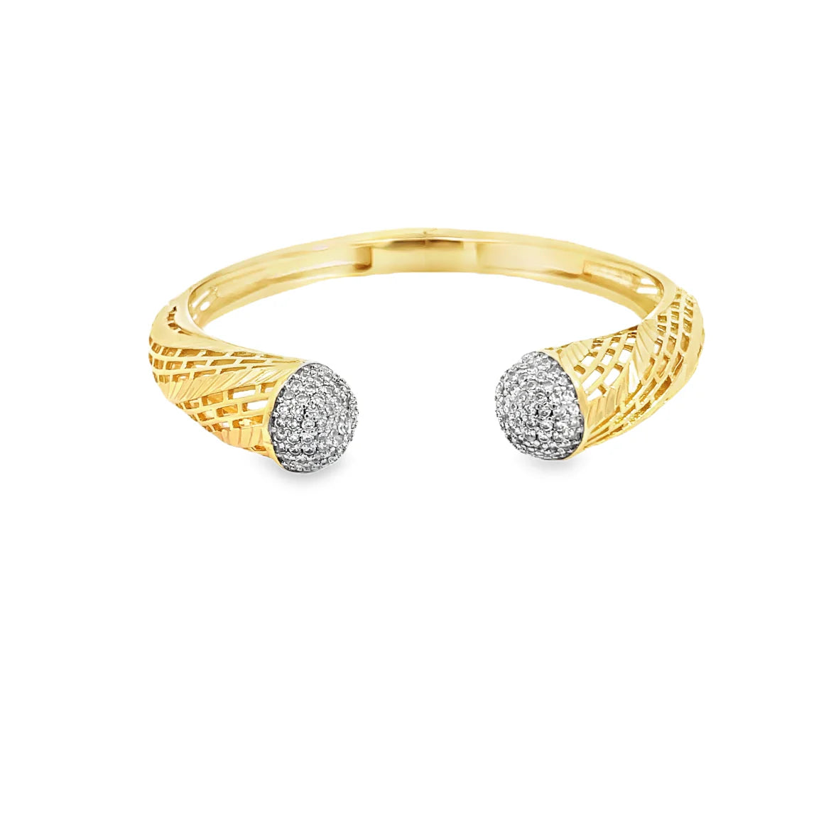 Hinge Detailed Bangle