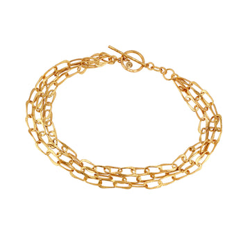 Links Gold Necklace