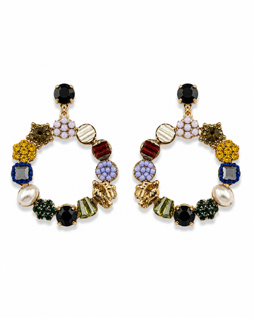 Circle Drop Earring