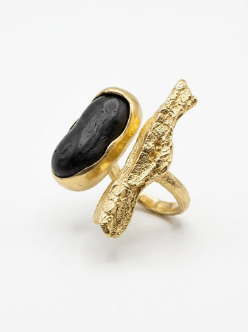 Black Resin Ring