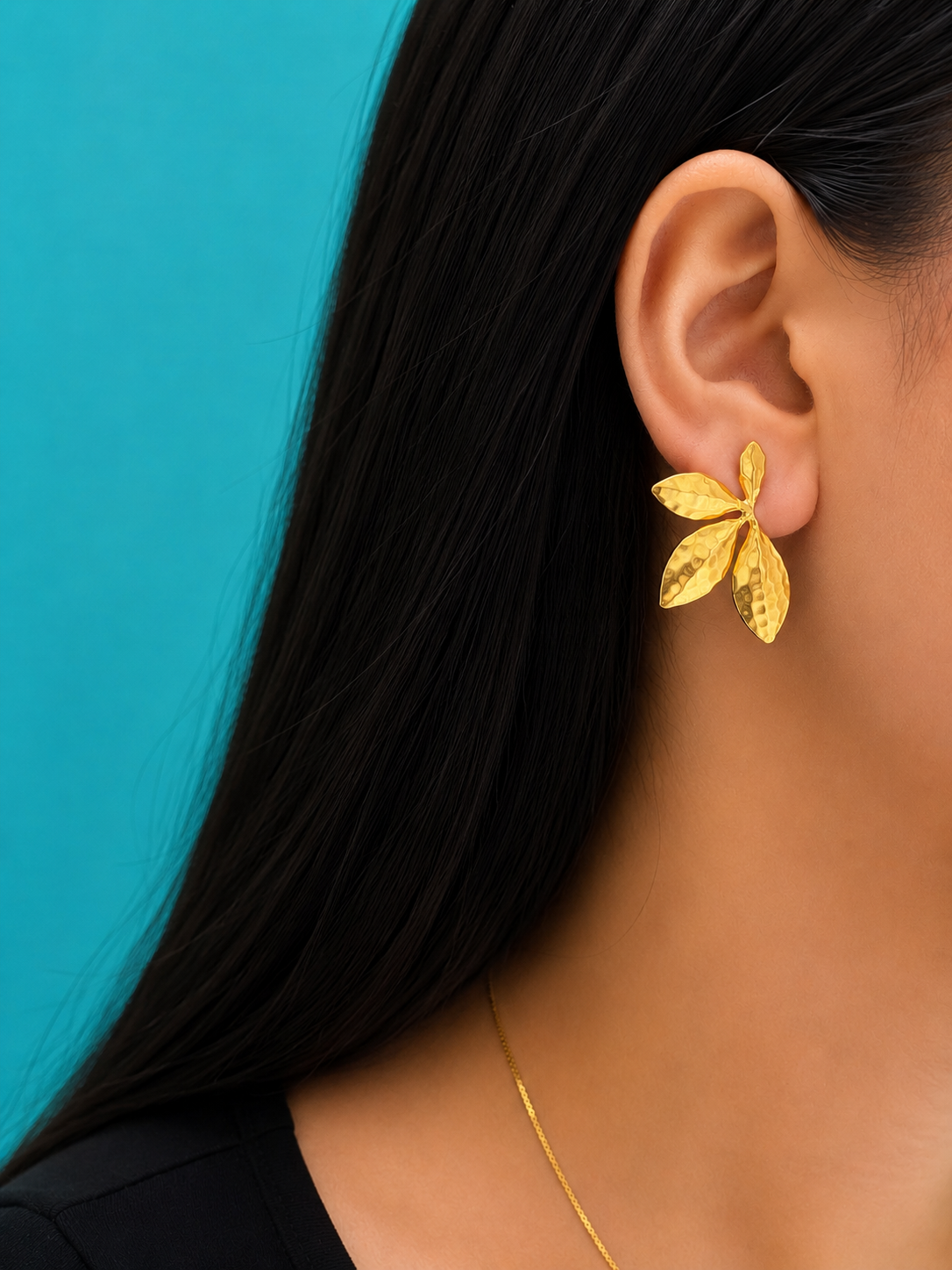 Small Leaf Earrings