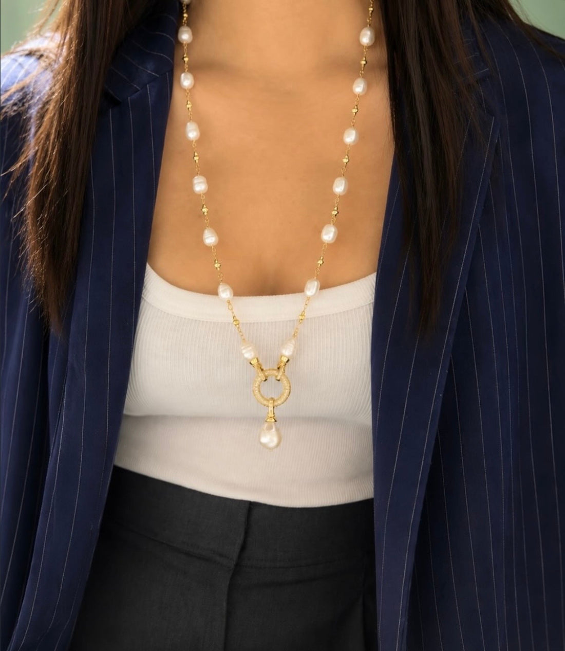 Baroque Pearls Necklace