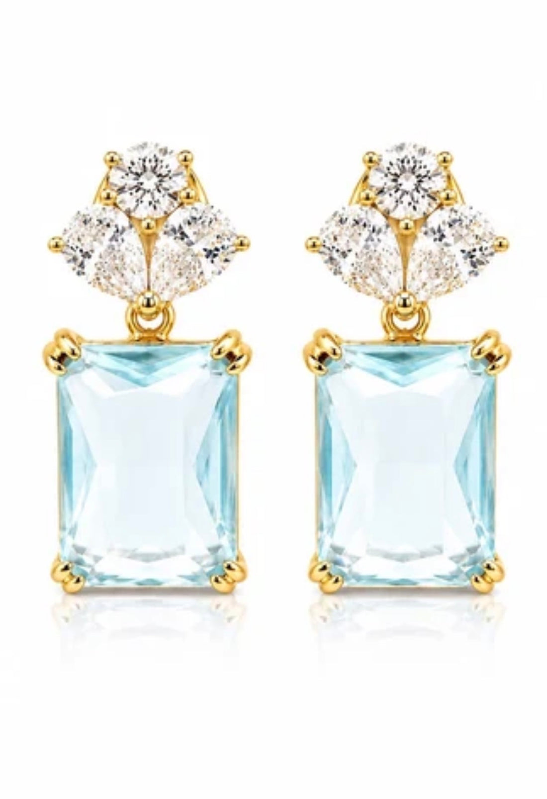 Emerald Cut Earrings
