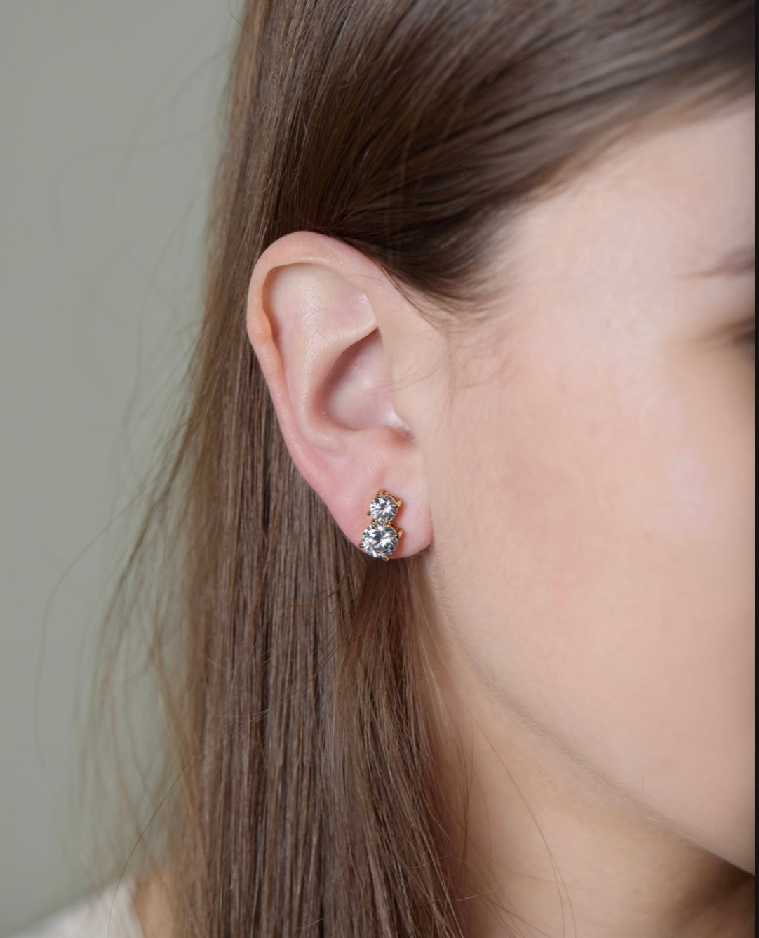 Double Stud Earrings