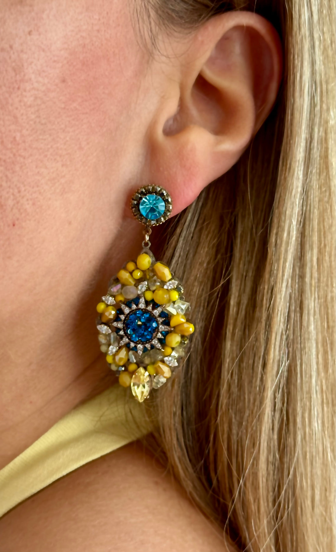 Sunflower Combo Earrings