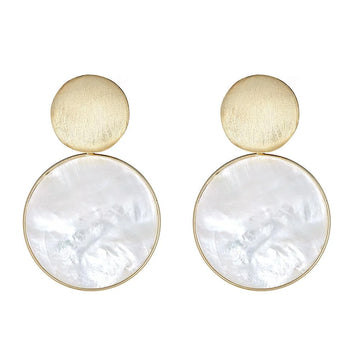 Mother of Pearl Stack Earrings