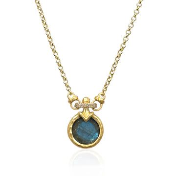 Labrodite Pendant Necklace