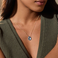 Blue Topaz Necklace