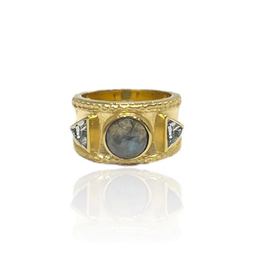 Round Labrodite Ring