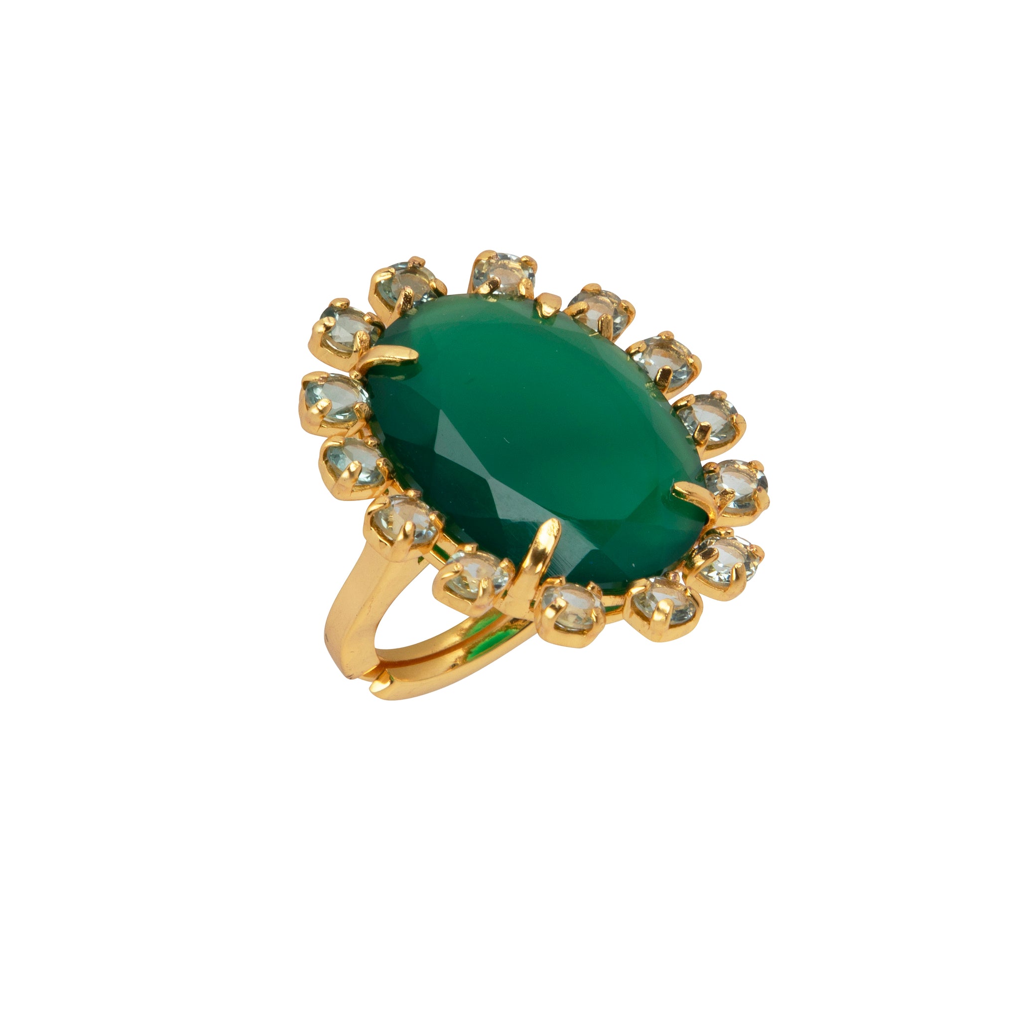 Green Onyx Ring