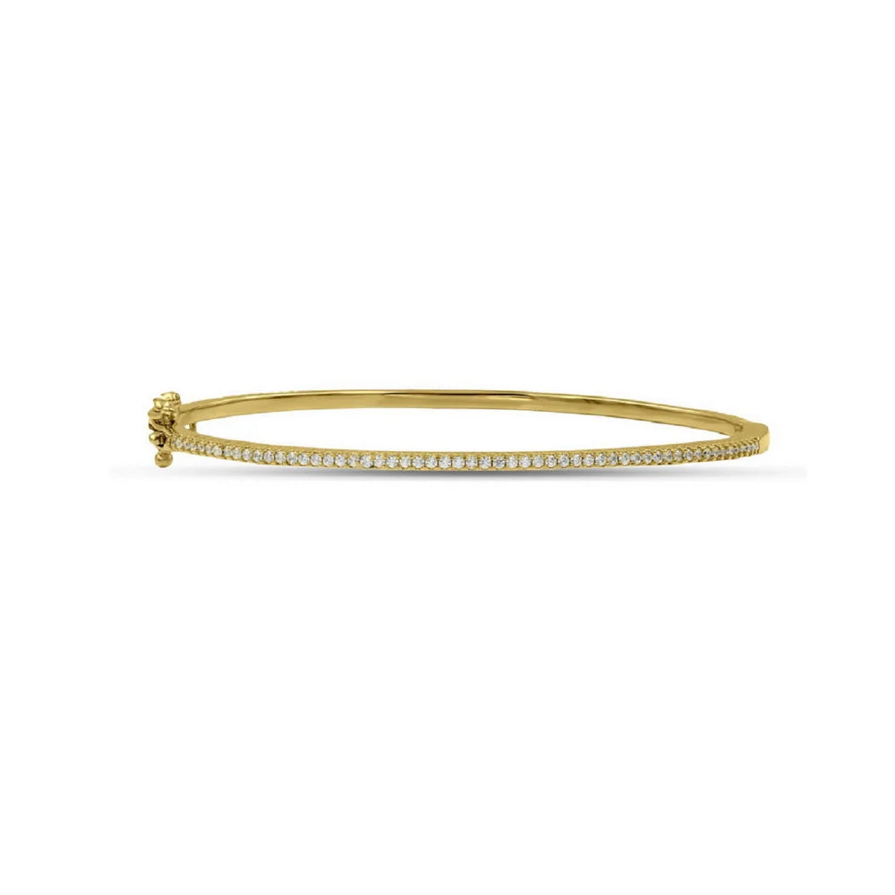 Pave Crystals Bangle
