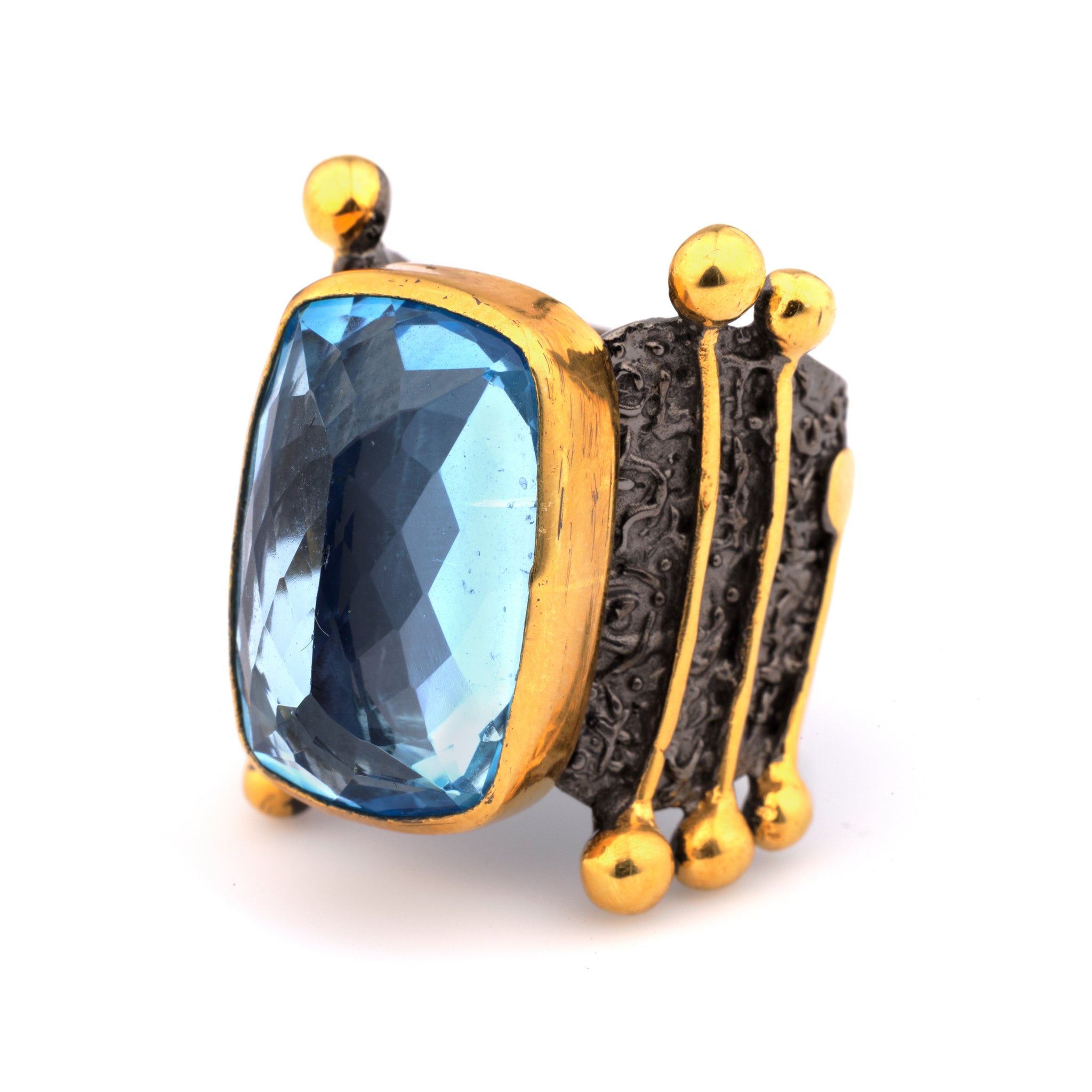 Blue Topaz Ring