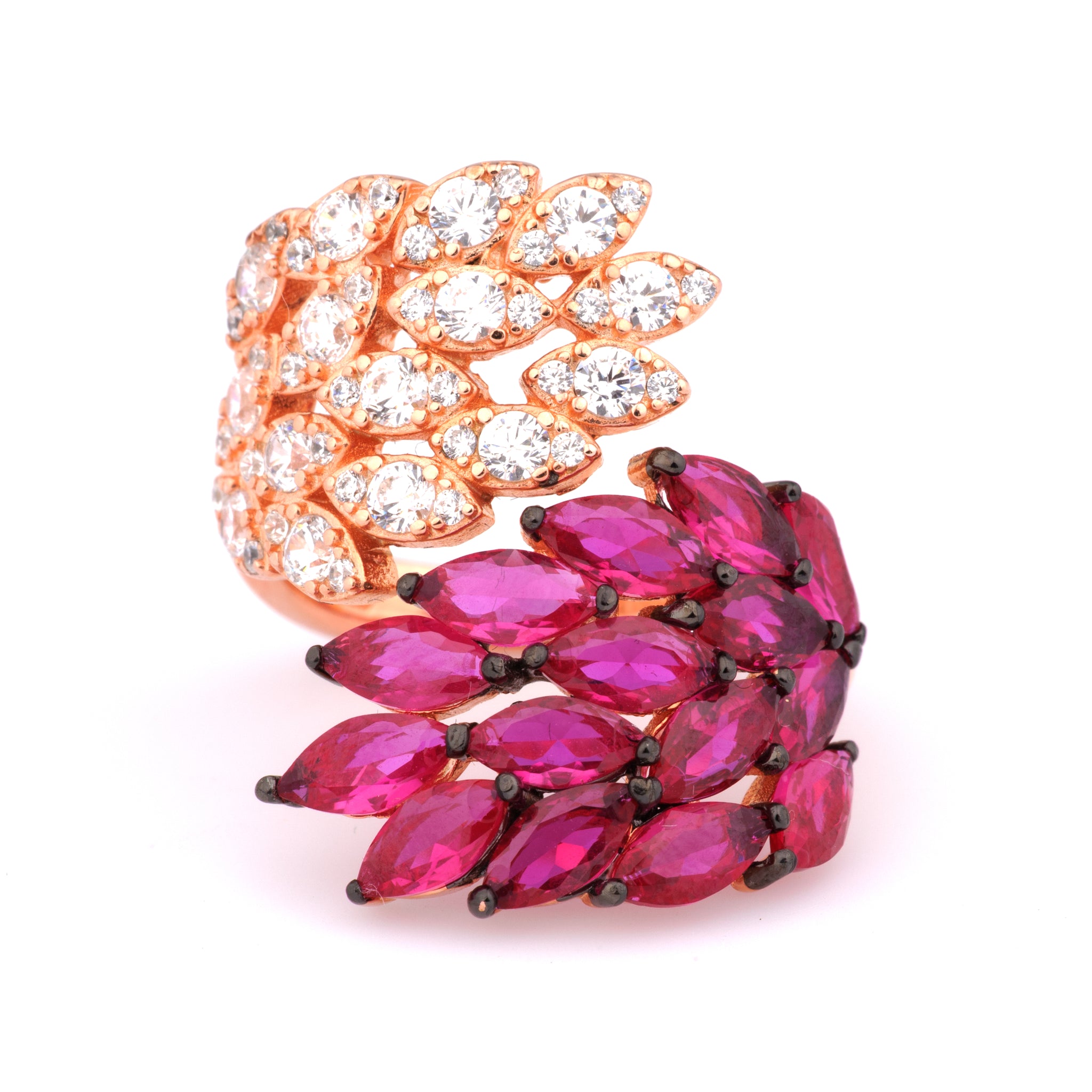 Feather Swirl Ring