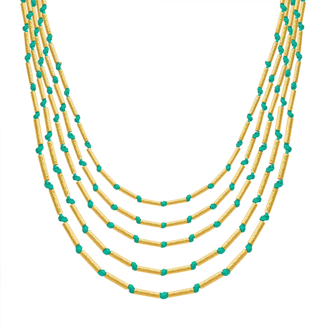 Cylinder Bead Necklace
