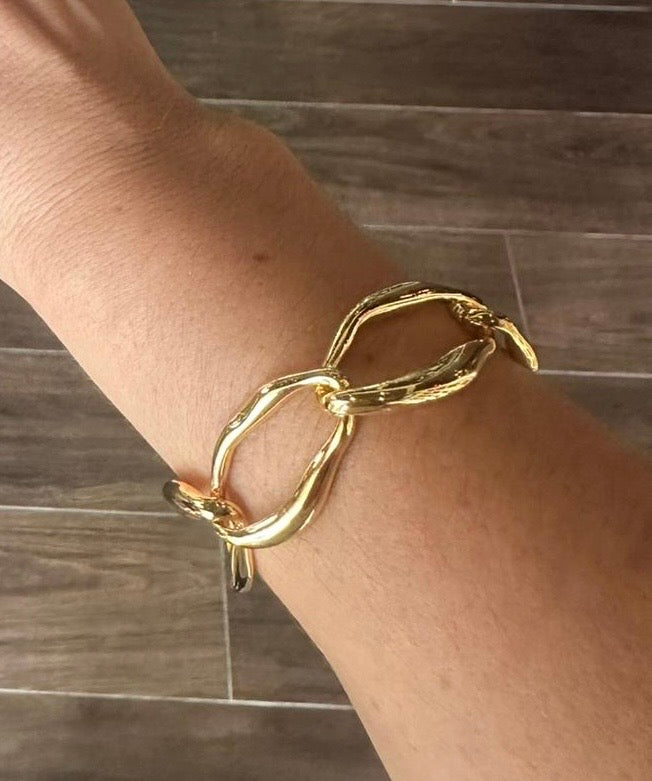 Gold Link Bracelet