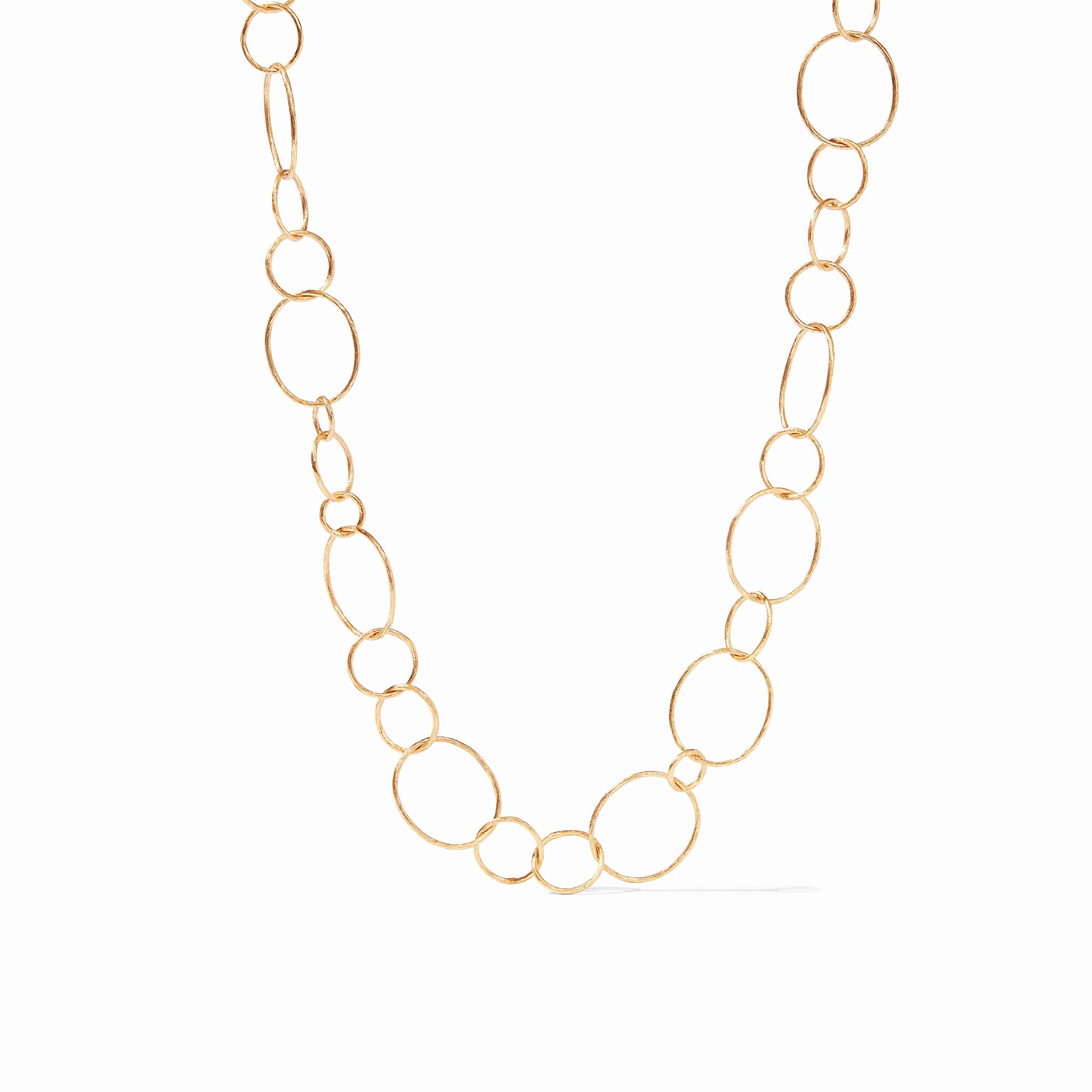 Gold Textured Necklace