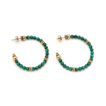 Malachite Hoops