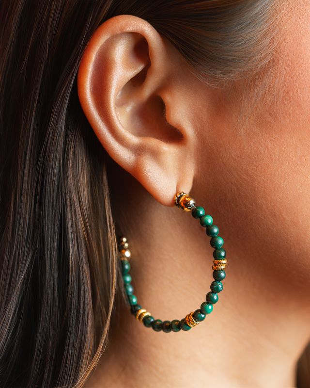 Malachite Hoops